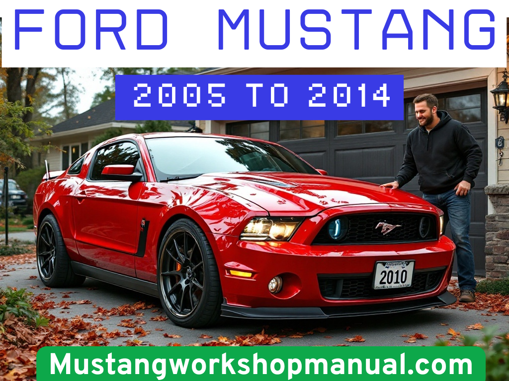 Ford Mustang 2005-2014 S-197 model - Fifth generation with retro styling and Coyote V8 engine