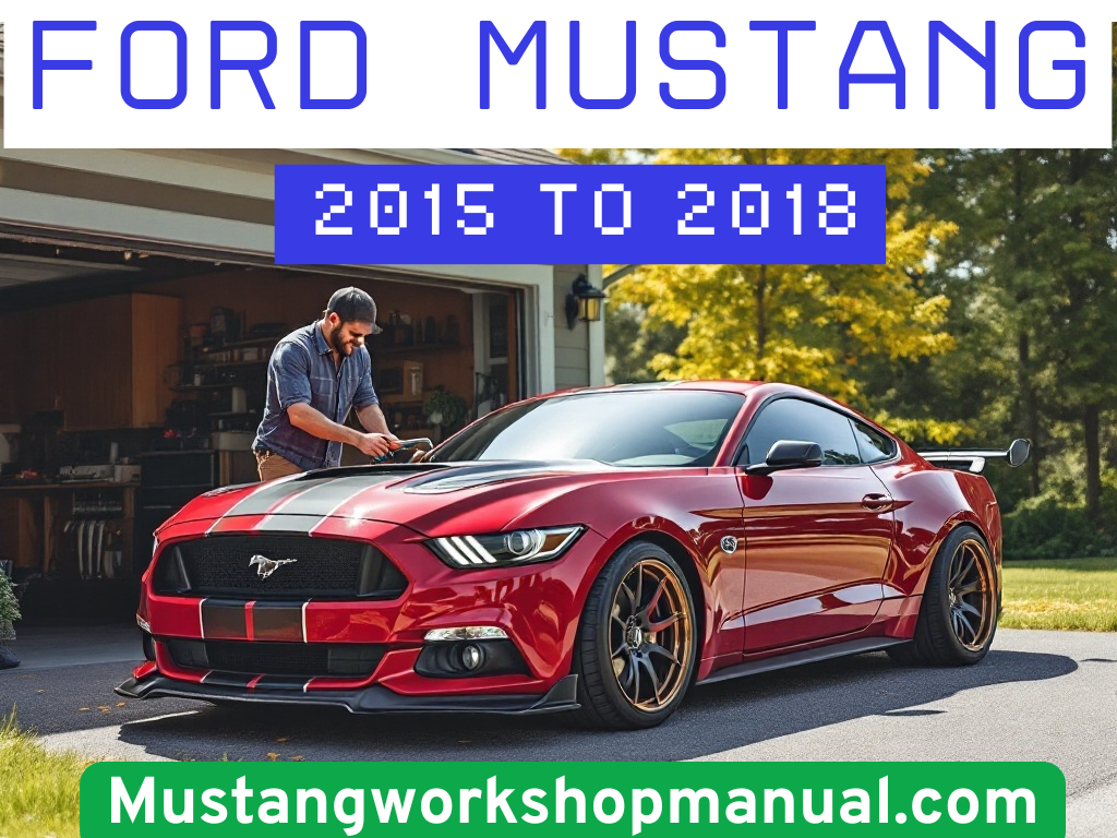 Ford Mustang 2015-2018 S-550 model - Sixth generation with independent rear suspension and advanced technology